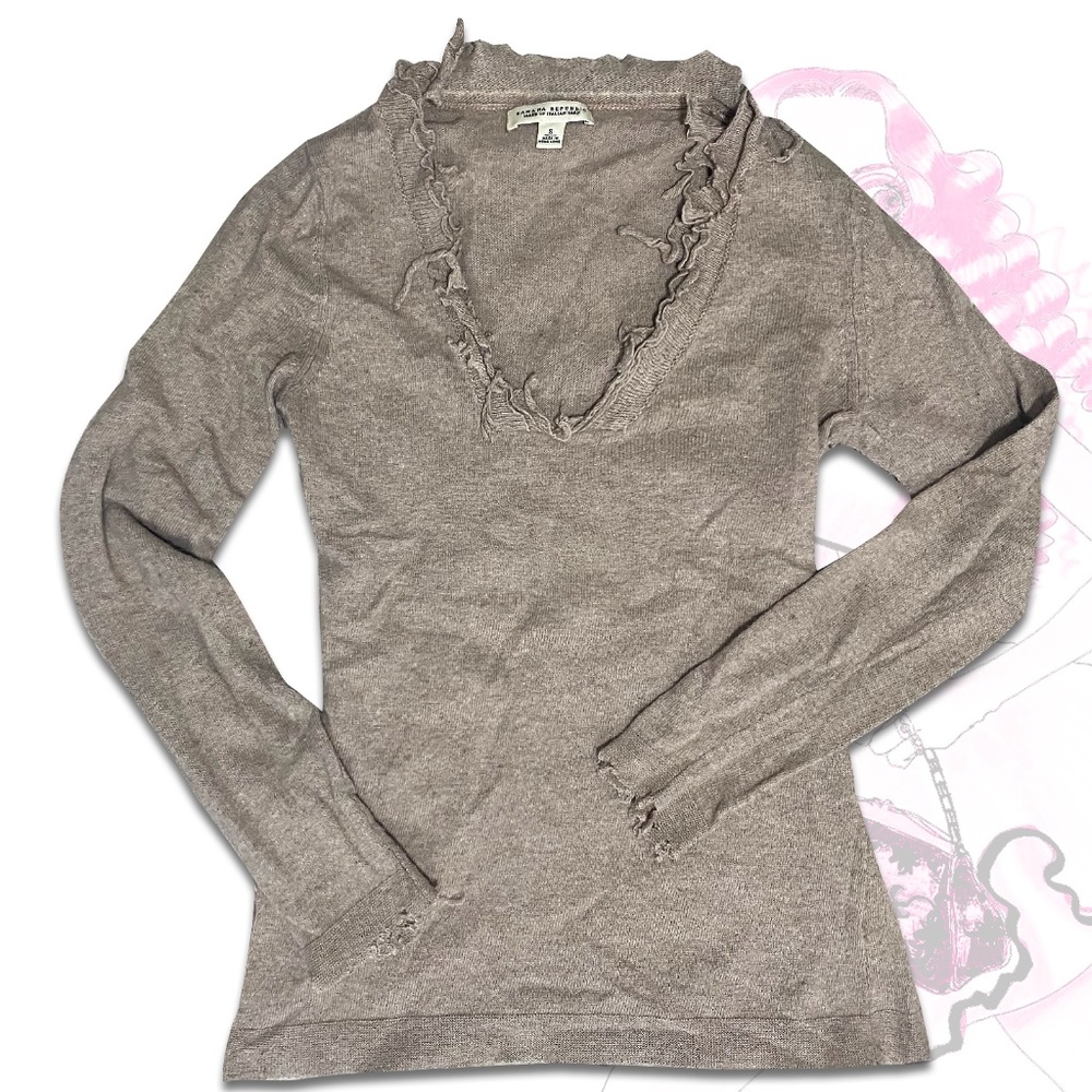 Banana Republic Moth Frill Sweater